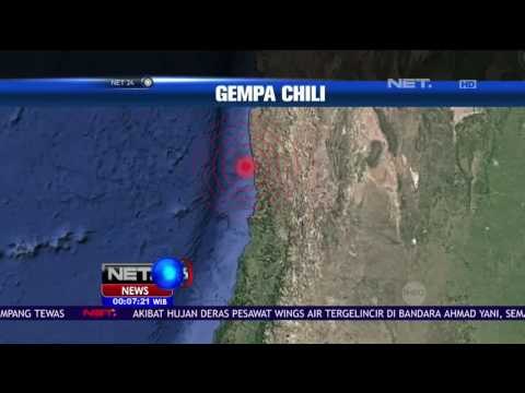 Gempa 7,6 SR di Chili Sinyalkan Peringatan Tsunami – NET24