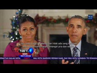 Presiden dan First Lady US Ucapkan Selamat Natal - NET24