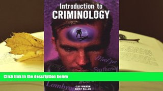 EBOOK ONLINE  Introduction to Criminology PDF [DOWNLOAD]