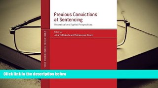 Kindle eBooks  Previous Convictions at Sentencing: Theoretical and Applied Perspectives (Studies