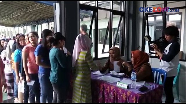 157 Warga Binaan Rutan Pondok Bambu Lakukan Pencoblosan di TPS 95
