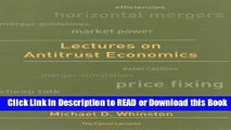 BEST PDF Lectures on Antitrust Economics (Cairoli Lectures) [DOWNLOAD] Online