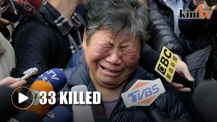 33 dead in Taiwan's worst highway accident for decades