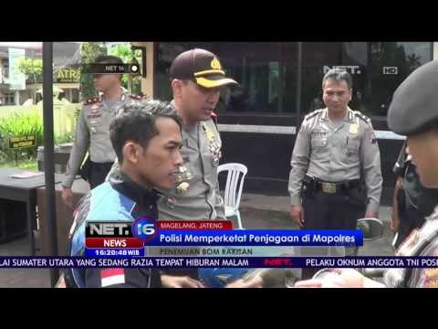 Pasca Penemuan Bom, Polisi Memperketat Penjagaan di Mapolres Magelang - NET16