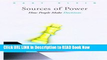 [DOWNLOAD] Sources of Power: How People Make Decisions Book Online