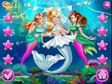 NEW Игры для детей—Disney Принцесса Барби теперь Русалочка—Мультик Онлайн Видео Игры для девочек