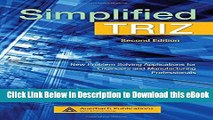 [Read Book] Simplified TRIZ: New Problem Solving Applications for Engineers and Manufacturing