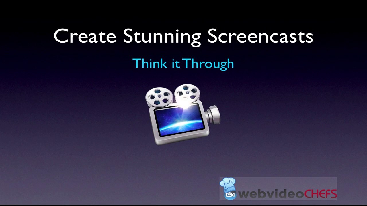 Screencasting Tutorials  Course - 004 Planning