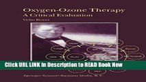 Best PDF Oxygen-Ozone Therapy: A Critical Evaluation PDF
