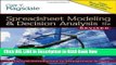 [DOWNLOAD] Spreadsheet Modeling   Decision Analysis: A Practical Introduction to Management