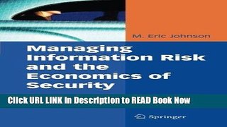 [Popular Books] Managing Information Risk and the Economics of Security FULL eBook