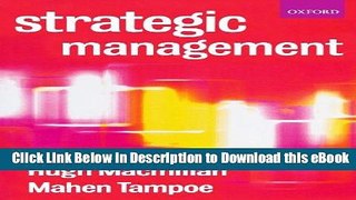 [Read Book] Strategic Management: Process, Content, and Implementation Kindle