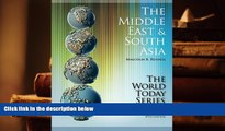 PDF [DOWNLOAD] The Middle East and South Asia 2015-2016 (World Today (Stryker)) Malcolm Russell