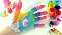 Learn Colors with Body Paint for Kids | Body Painting Learning Colors for Children