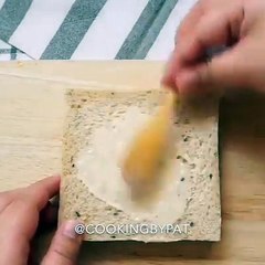 Video Masakan - Cheesy egg sandwich, cocok untuk sarapan