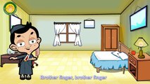 Mr Bean Cartoon Finger Family | Nursery Rhymes for Children & Kids Songs