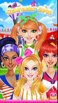 Cheerleader Salon - Libii Android gameplay Movie apps free kids best top TV film