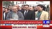PML-N lawyers seek to restore case in trial court instead of Supreme Court -  Arif Alvi outside Supreme Court