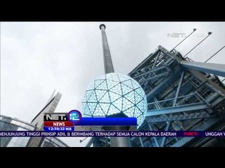 Bola Cahaya Siap Terangi Perayaan Tahun Baru New York — NET12