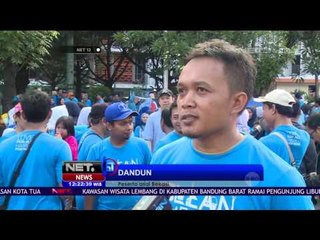 Warga Lakukan Aksi Pembersihan Pasca Tahun Baru di Kota Tua - NET12
