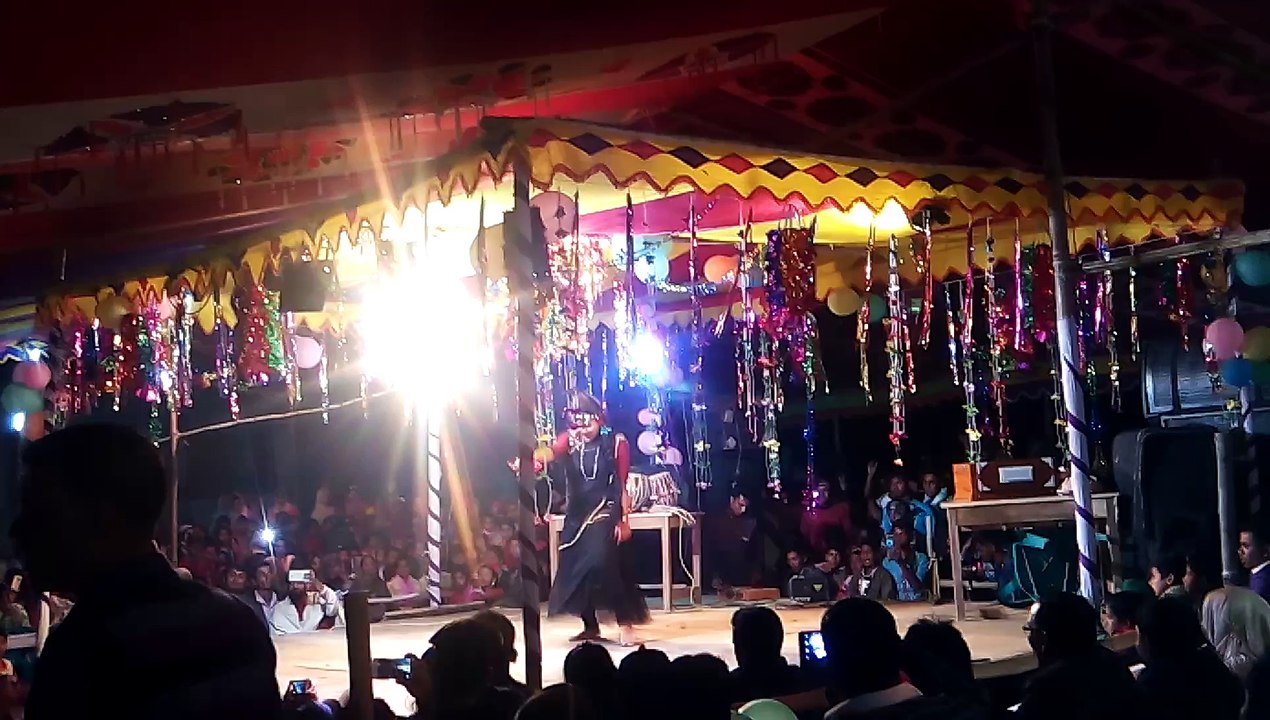 School Girls Dance_2 in Annual Sports Program HD Video 720P