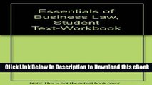 [Read Book] Essentials of Business Law, Student Text-Workbook Mobi