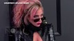 Lady Gaga Flashes Under BOOBS at Grammys 2017
