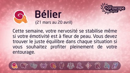 Horoscope hebdomadaire du 14 Août 2017