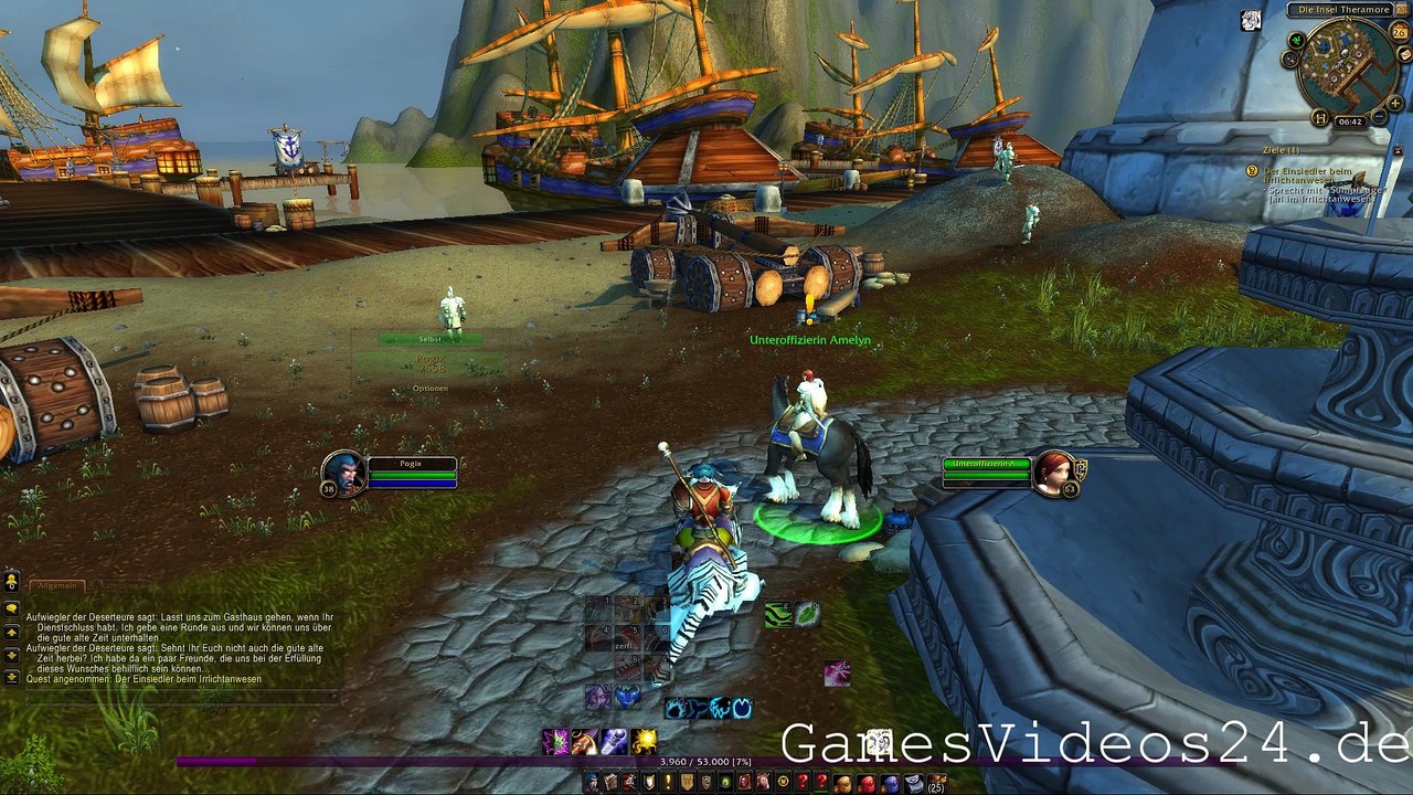 World of Warcraft Quest: Der Einsiedler beim Irrlichtanwesen
