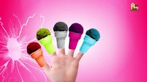 Crema de hielo de la Familia Dedo | Dedos de la Familia de la Canción | Animación 3D Rimas infantiles y Canciones para Chi
