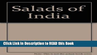 Read Book Salads of India Full eBook