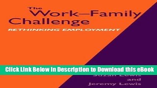[Read Book] The Work-Family Challenge: Rethinking Employment (World Bank Environment Paper; 15) Mobi