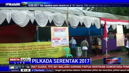 Suasana Pemungutan Suara 8 TPS di Tambun Selatan