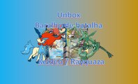 Unbox - Deck Arena de Batalhas - Keldeo e Rayquaza