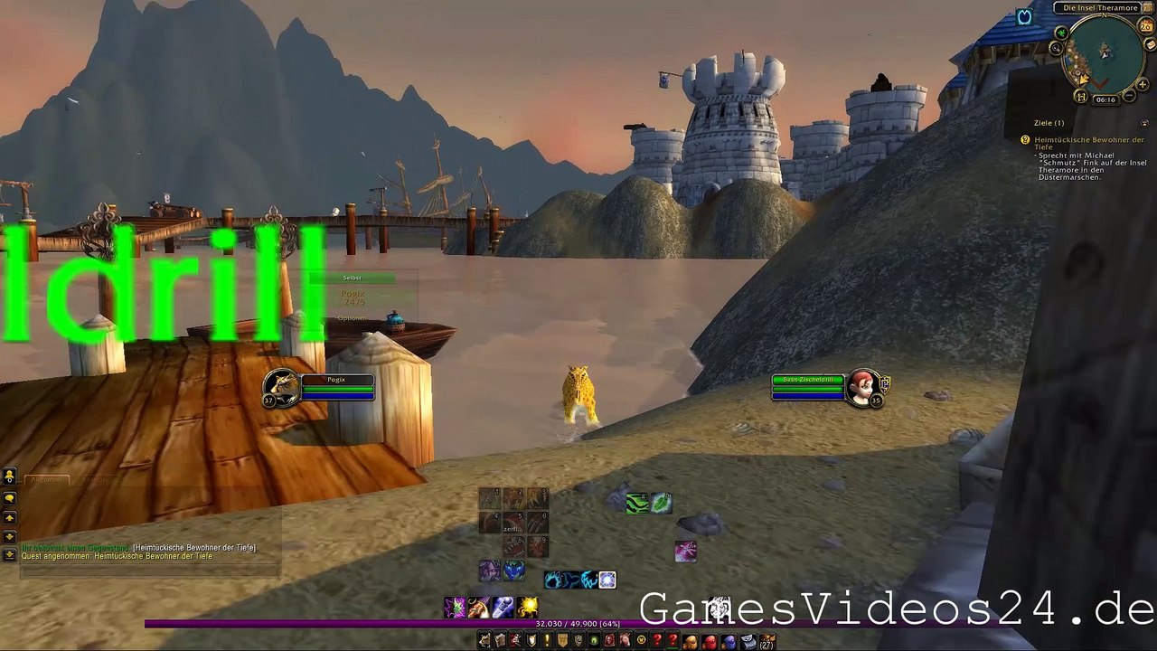 World of Warcraft Quest: Heimtückische Bewohner der Tiefe