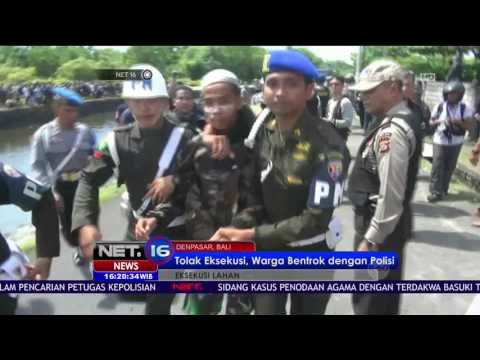 Tolak Eksekusi, Warga Bentrok dengan Polisi - NET 16