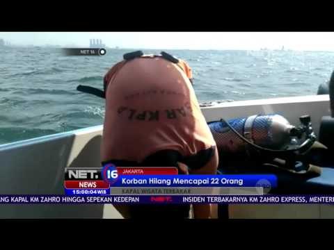 Tim SAR Terjunkan 3 Tim Penyelam untuk Cari Korban Kapal Zahro Express - NET16