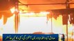 Sadiqabad: Fire gutted over 100 makeshift shops