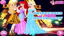 Princesas En El Paris Motor Show De La Princesa De Disney, Juegos Para Niños