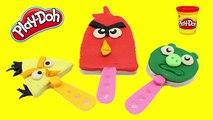 Play Doh Cakes & Ice Creams by funny play doh*Play Doh ANGRY BIRDS Surprise Fun ice cream