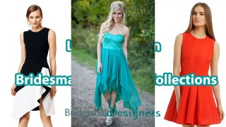 latest fashion of bridesmaid dresses collection