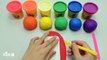 Learn Colors Play Doh Ice Cream Popsicle Peppa Pig Mickey Mouse Surprise Toys Nursery Rhym