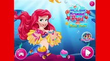 Русалочка Ариэль в SPA салоне /The Little Mermaid Ariel Nails Salon