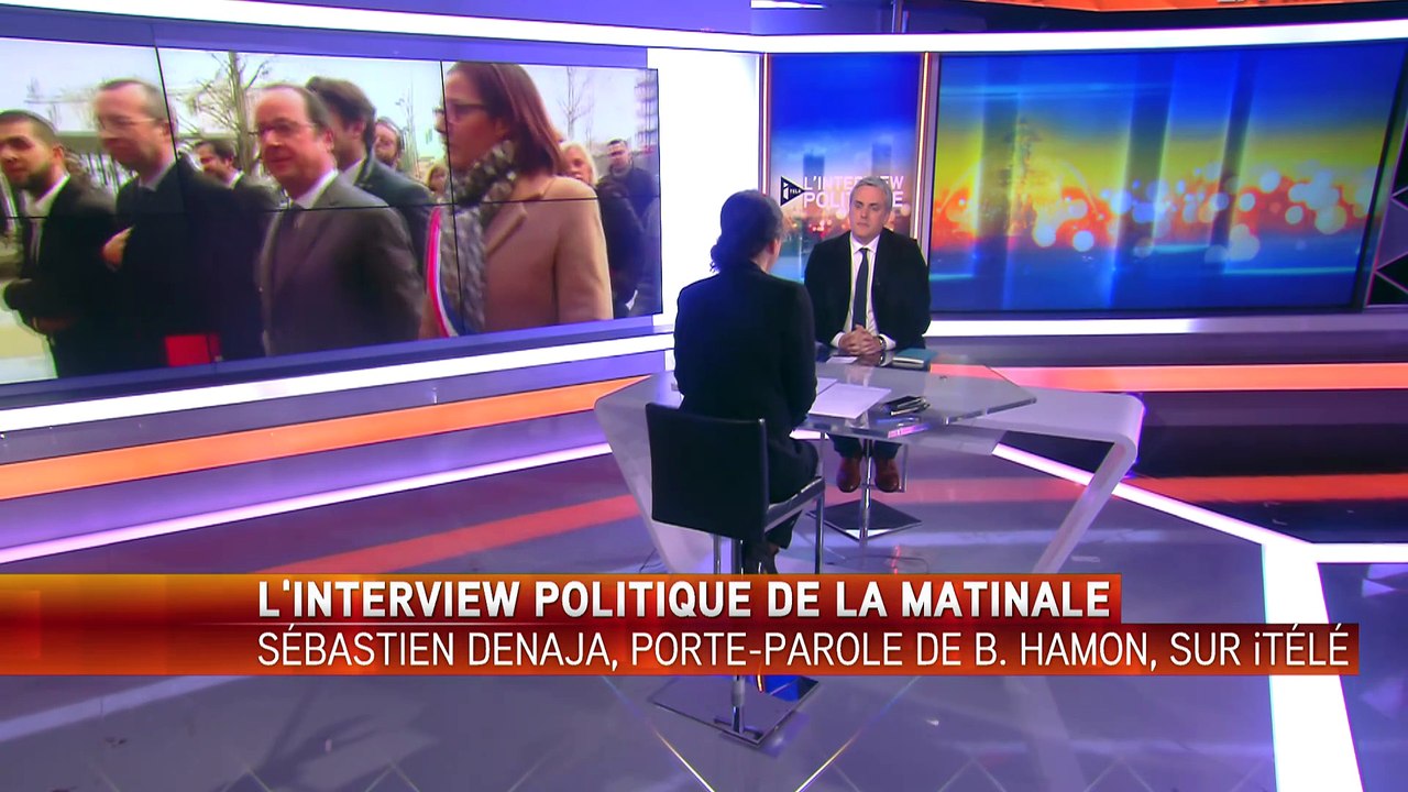 Sébastien Denaja, invité de Myriam Encaoua (Itélé, 15 février 2017)