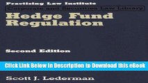 [Read Book] Hedge Fund Regulation Kindle
