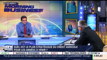 "En 2016, Crédit Agricole a fait la plus importante transaction de ces dernières années dans le secteur financier", Xavier Musca - 15/02