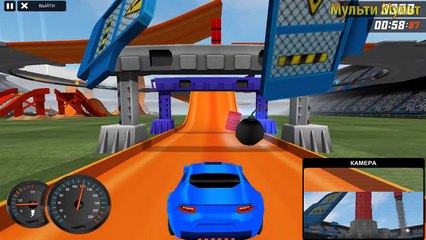 HotWheels Pista Generador De Construir La Carrera Épica Vídeo Del Juego