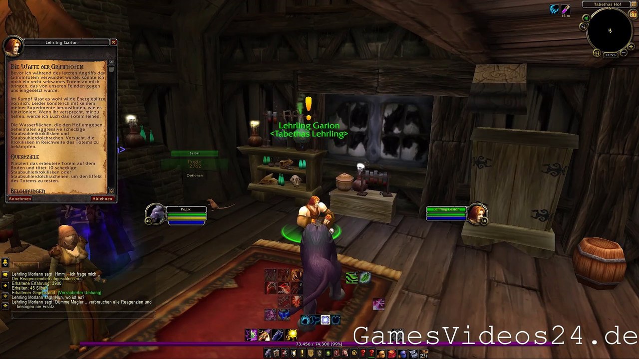 World of Warcraft Quest: Die Waffe der Grimmtotems