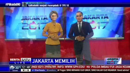 Datang ke TPS, Anies Mengaku Hanya Tidur 1,5 Jam