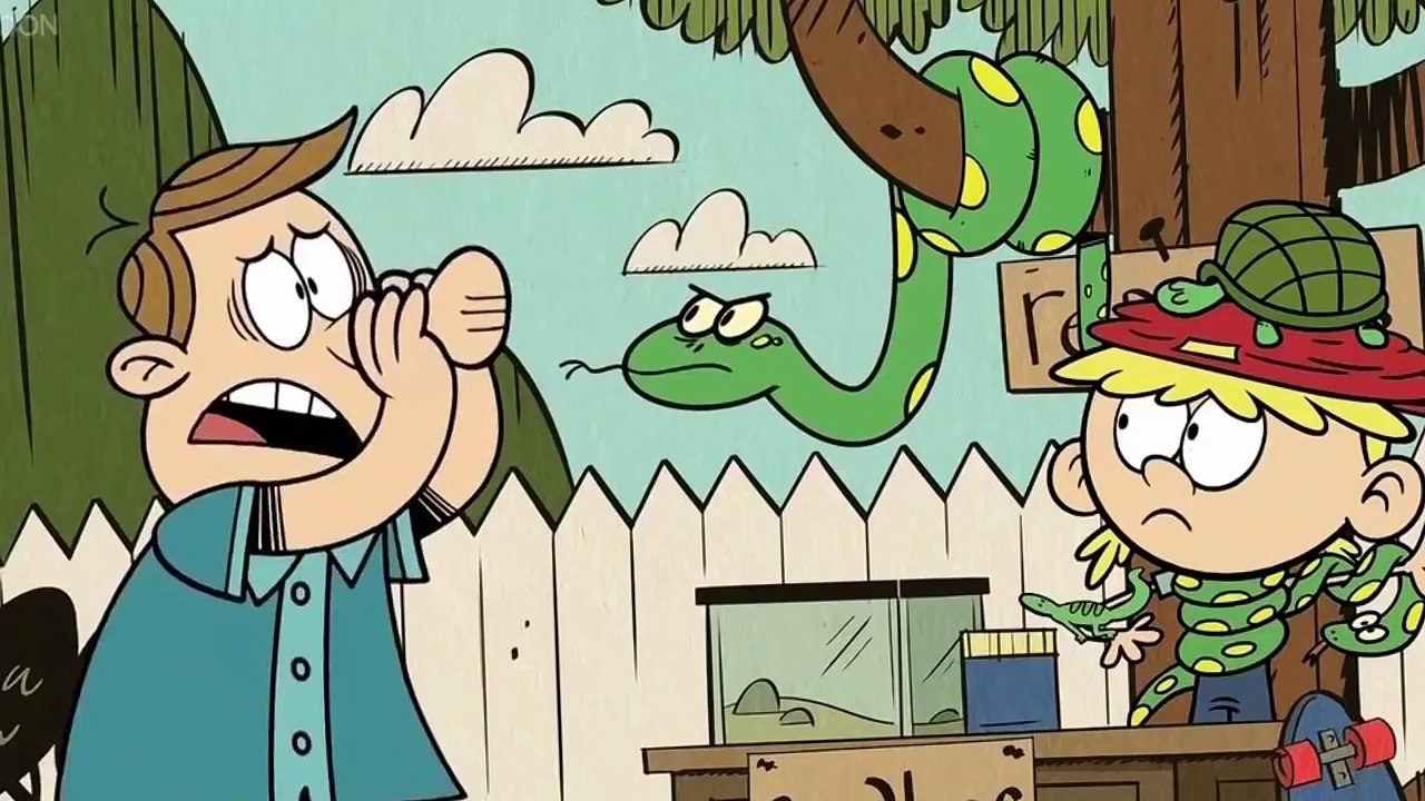 THE LOUD HOUSE ♥ S01E19B ♥ Lincoln Loud with five older sisters, five younger sisters